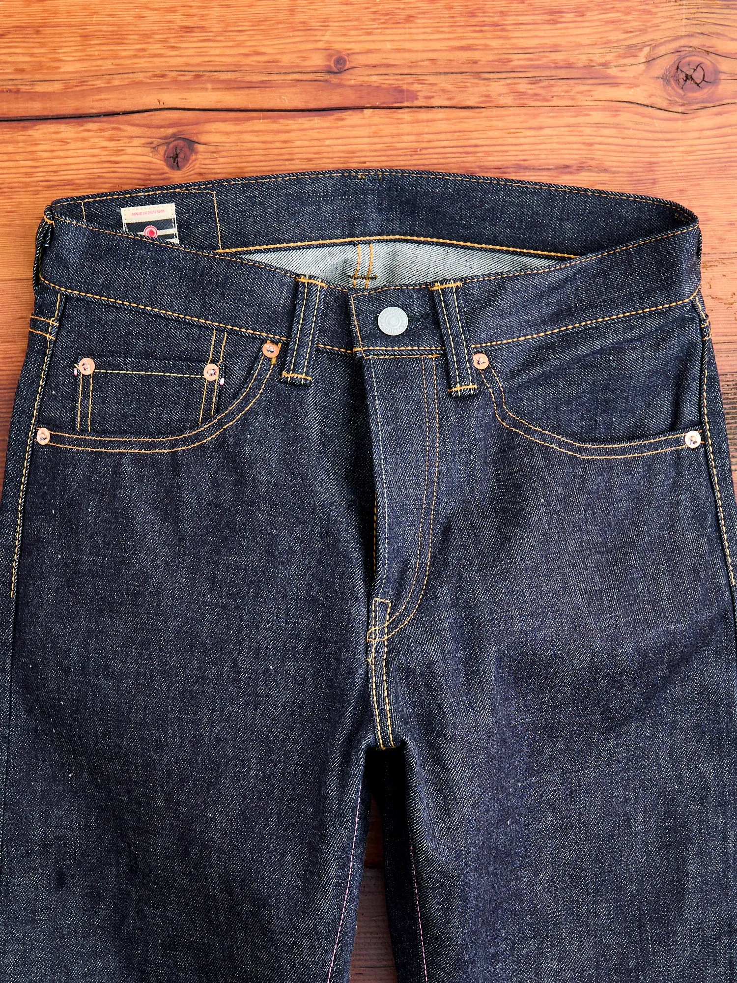 0605-SP "Going to Battle" 15.7oz Selvedge Denim - Natural Tapered Fit