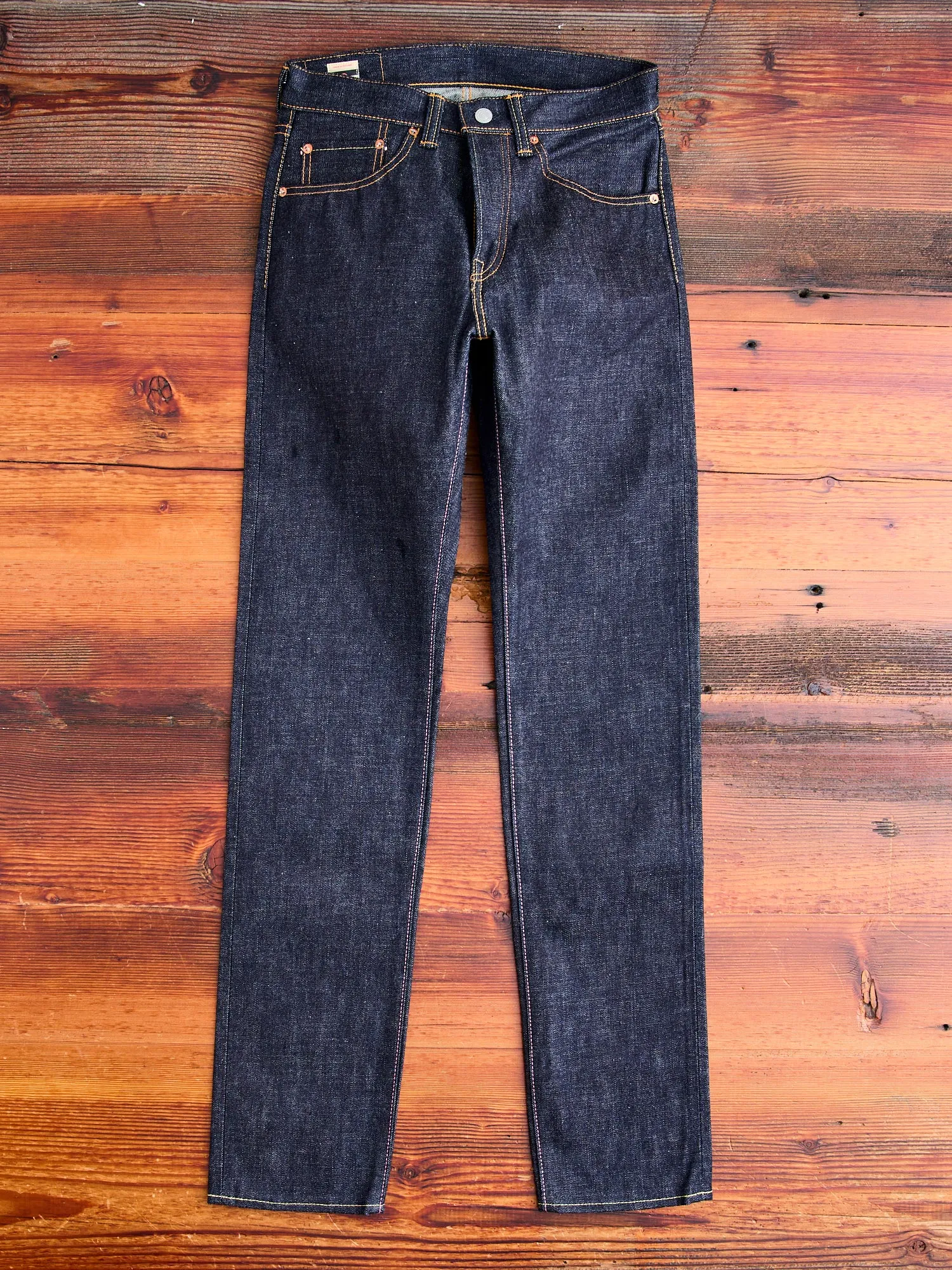 0605-SP "Going to Battle" 15.7oz Selvedge Denim - Natural Tapered Fit