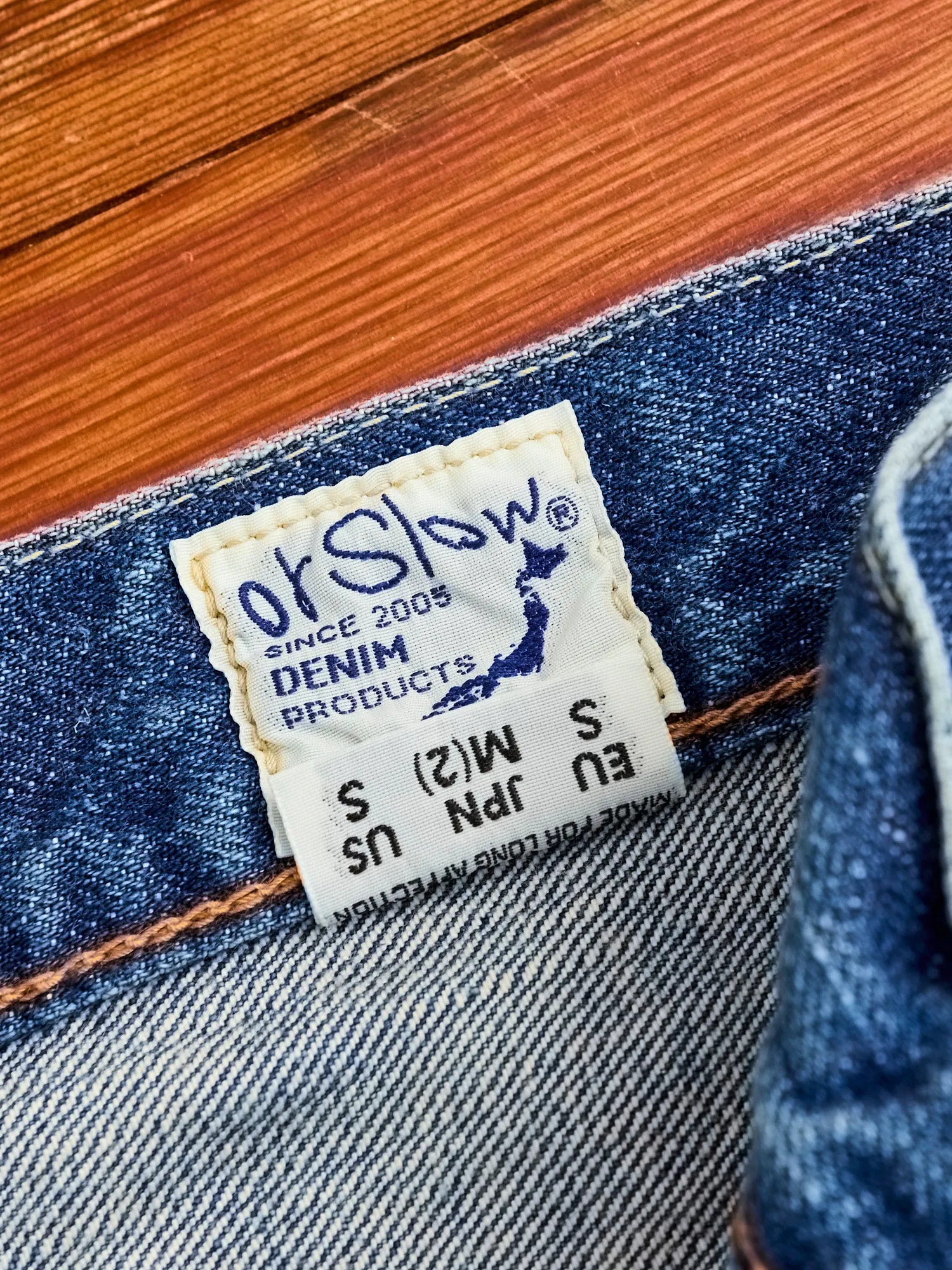 105 "2 Year Wash" 13.5oz Selvedge Denim - Standard Fit
