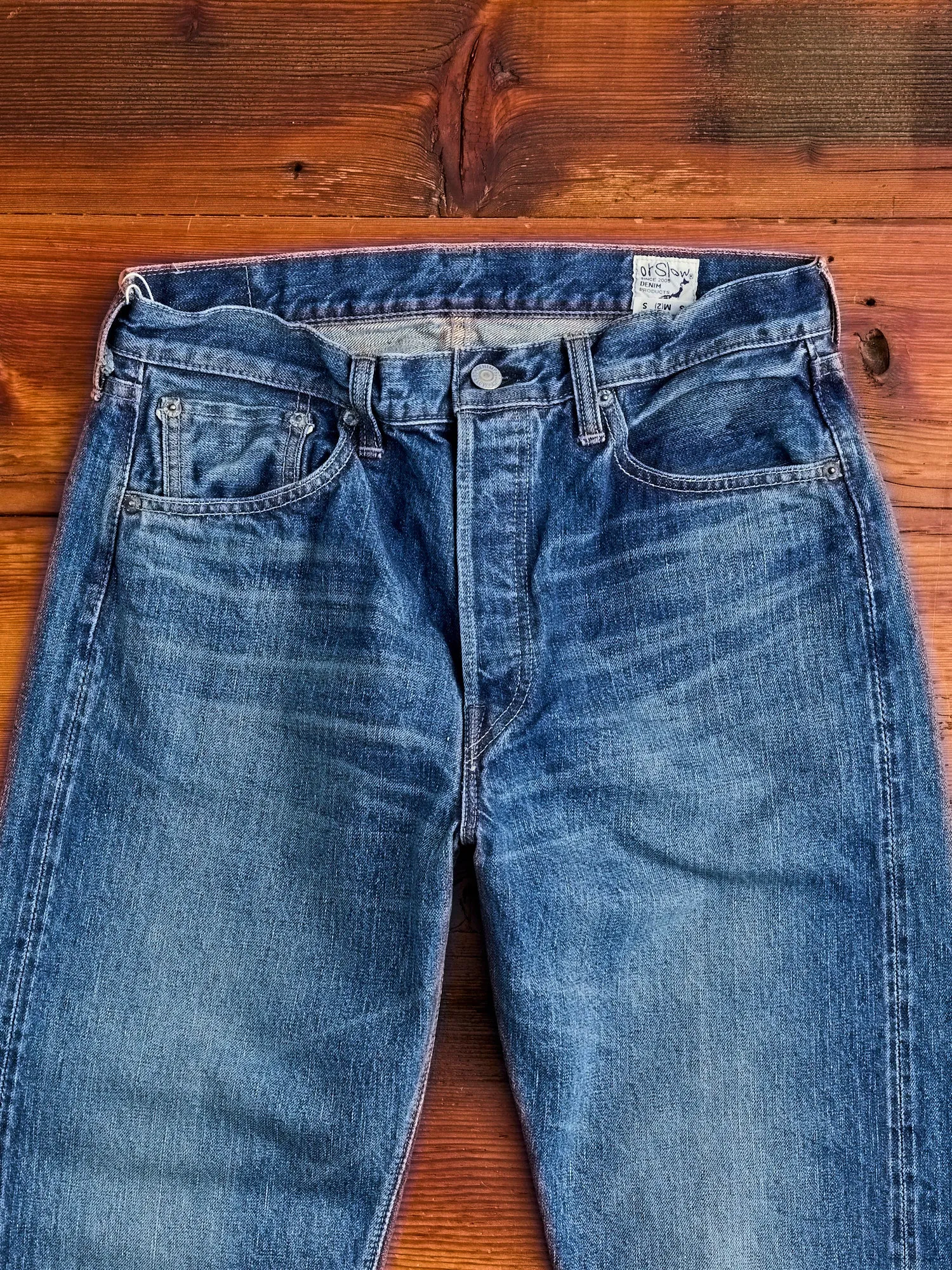 105 "2 Year Wash" 13.5oz Selvedge Denim - Standard Fit