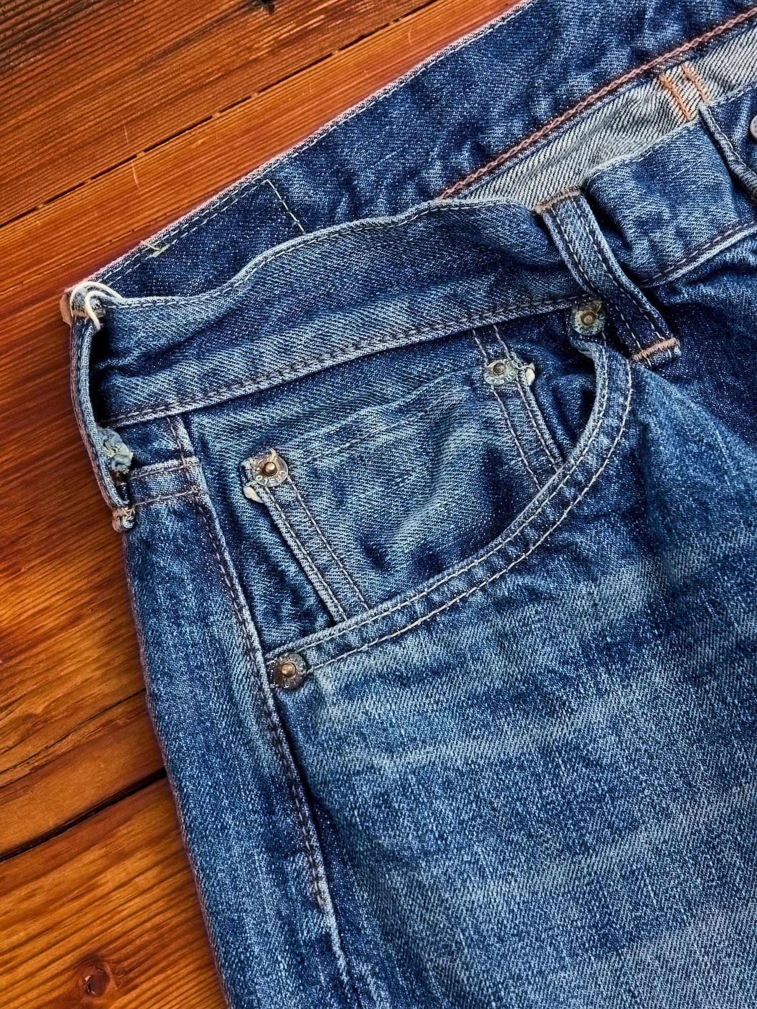 105 "2 Year Wash" 13.5oz Selvedge Denim - Standard Fit