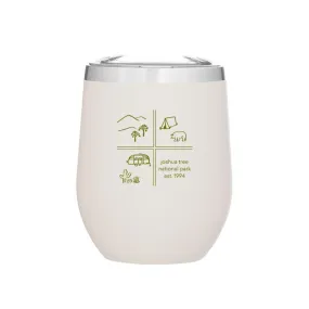 12 Oz. Stainless Insulated Stemless Wine Cup Printed with a Customizable WEST SQUARES COLLECTION Design