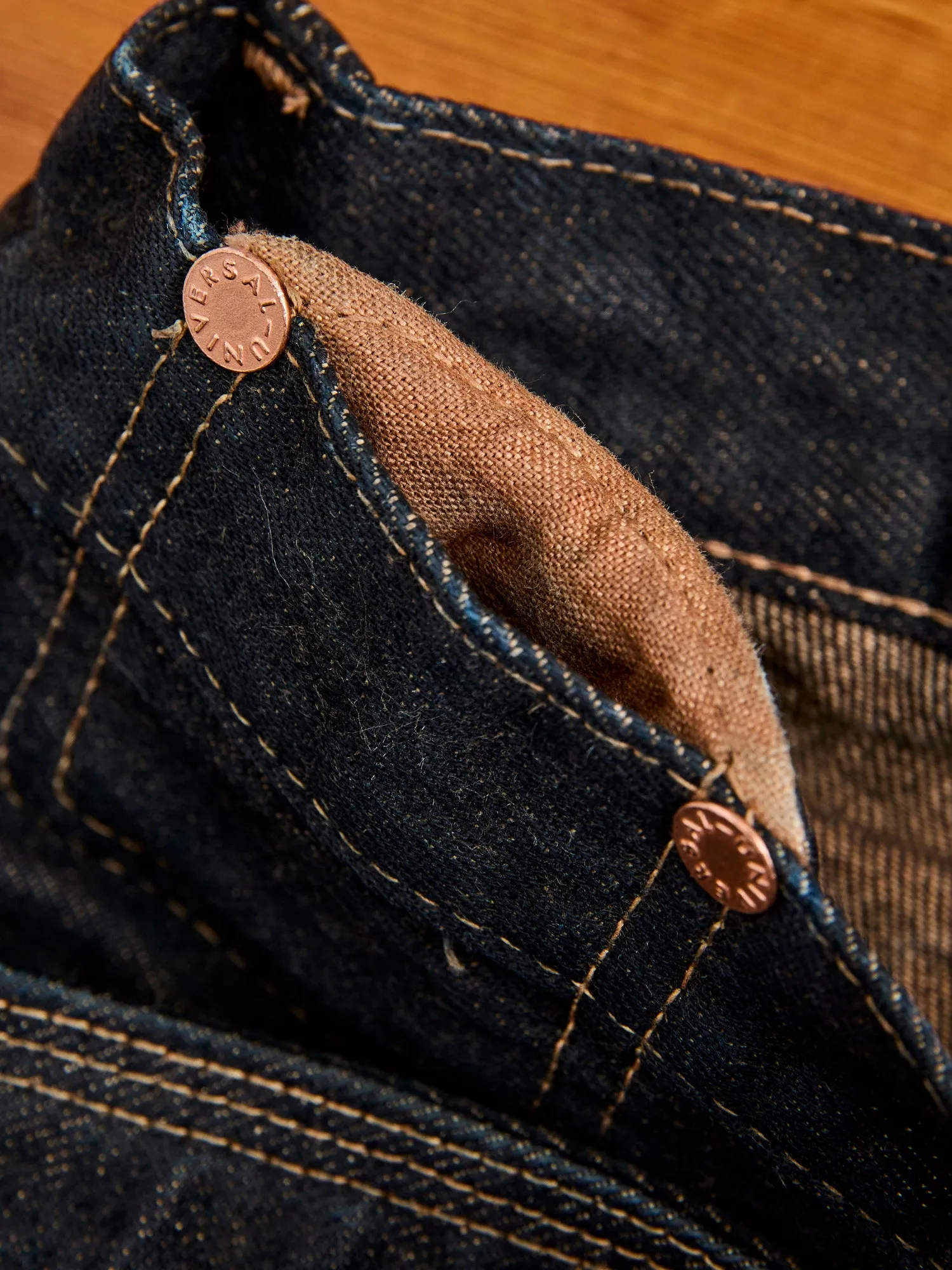 132 "Wattle Overdye" 16oz Selvedge Denim - Wide Fit