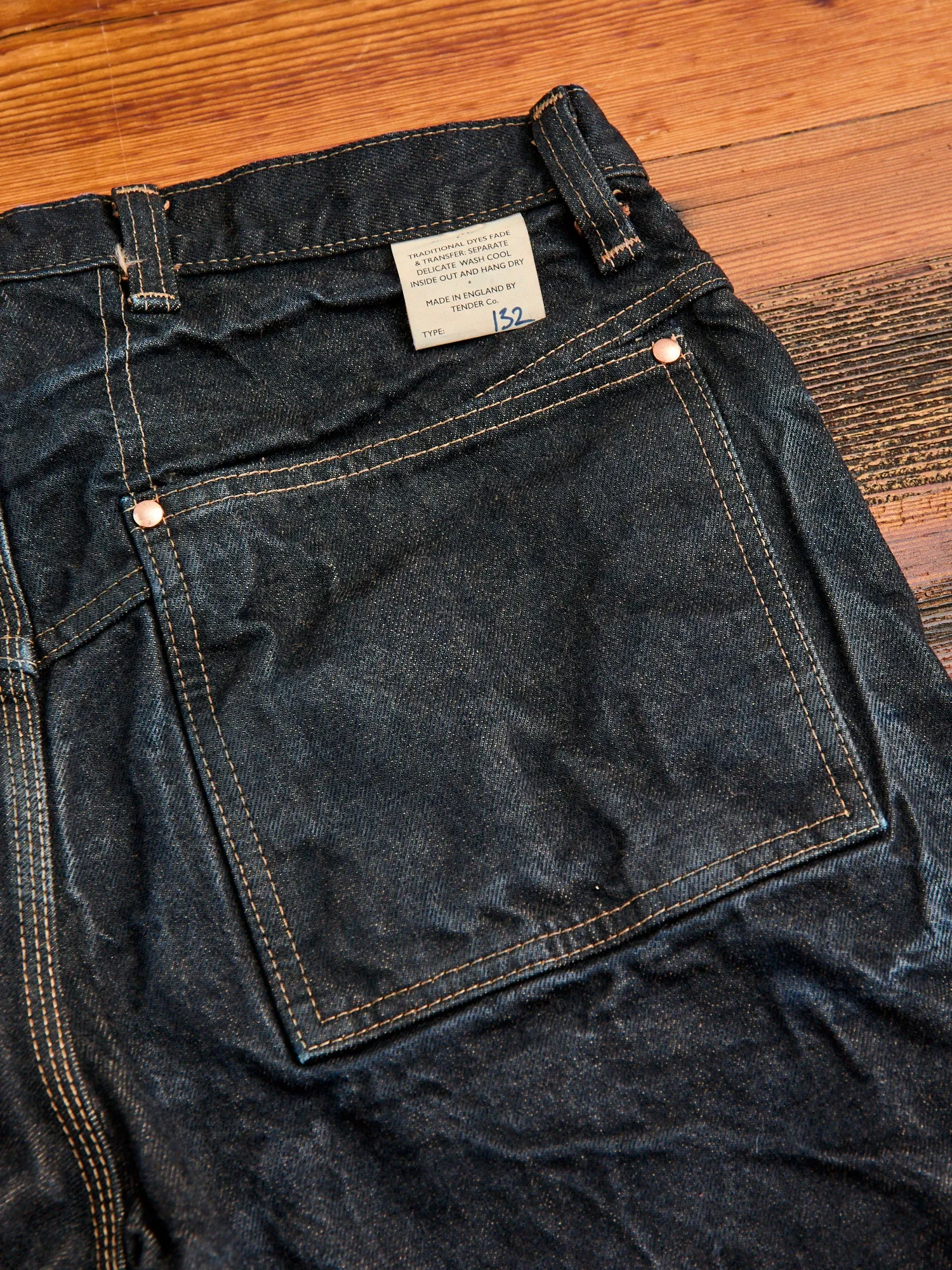 132 "Wattle Overdye" 16oz Selvedge Denim - Wide Fit