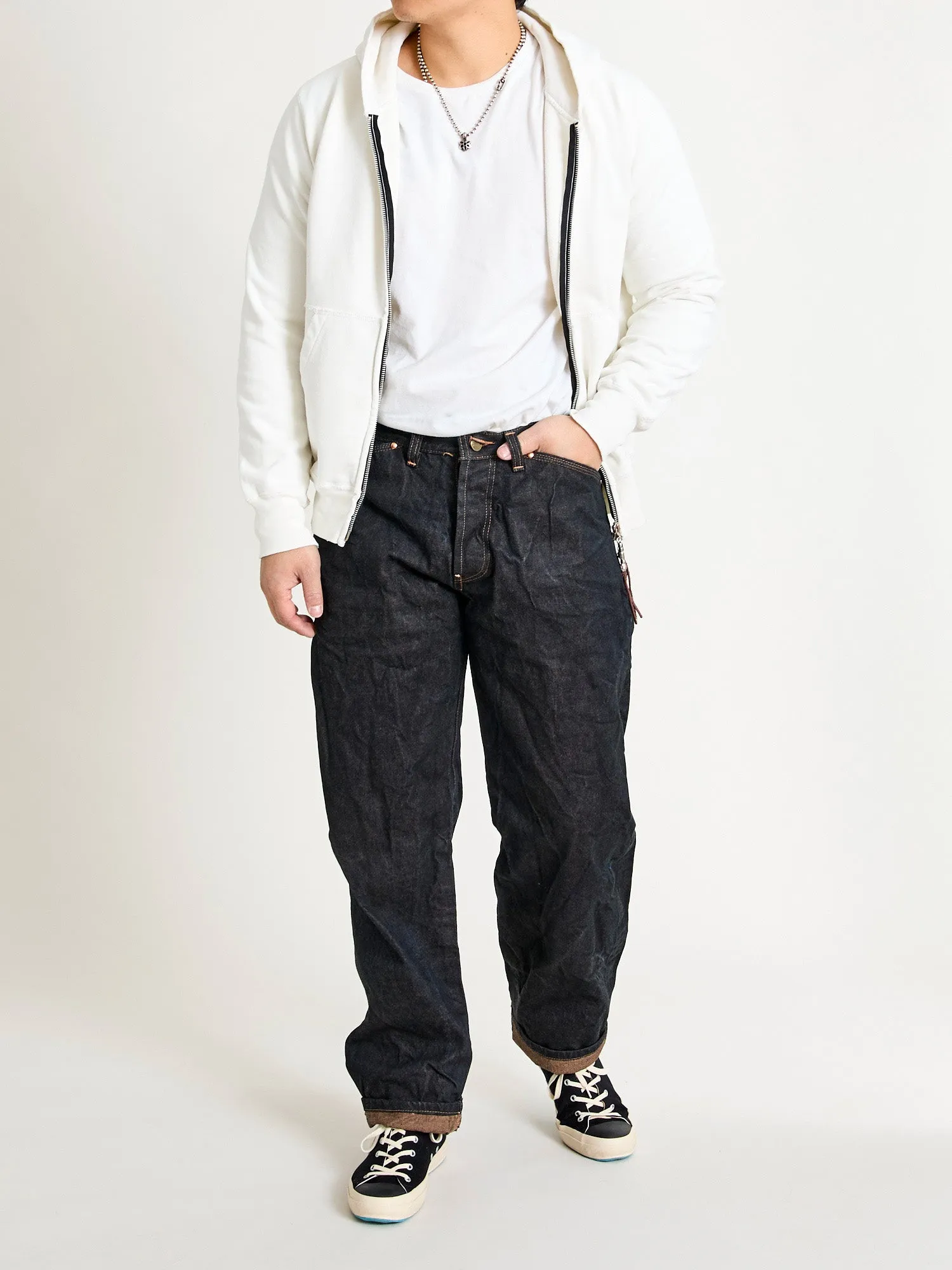 132 "Wattle Overdye" 16oz Selvedge Denim - Wide Fit