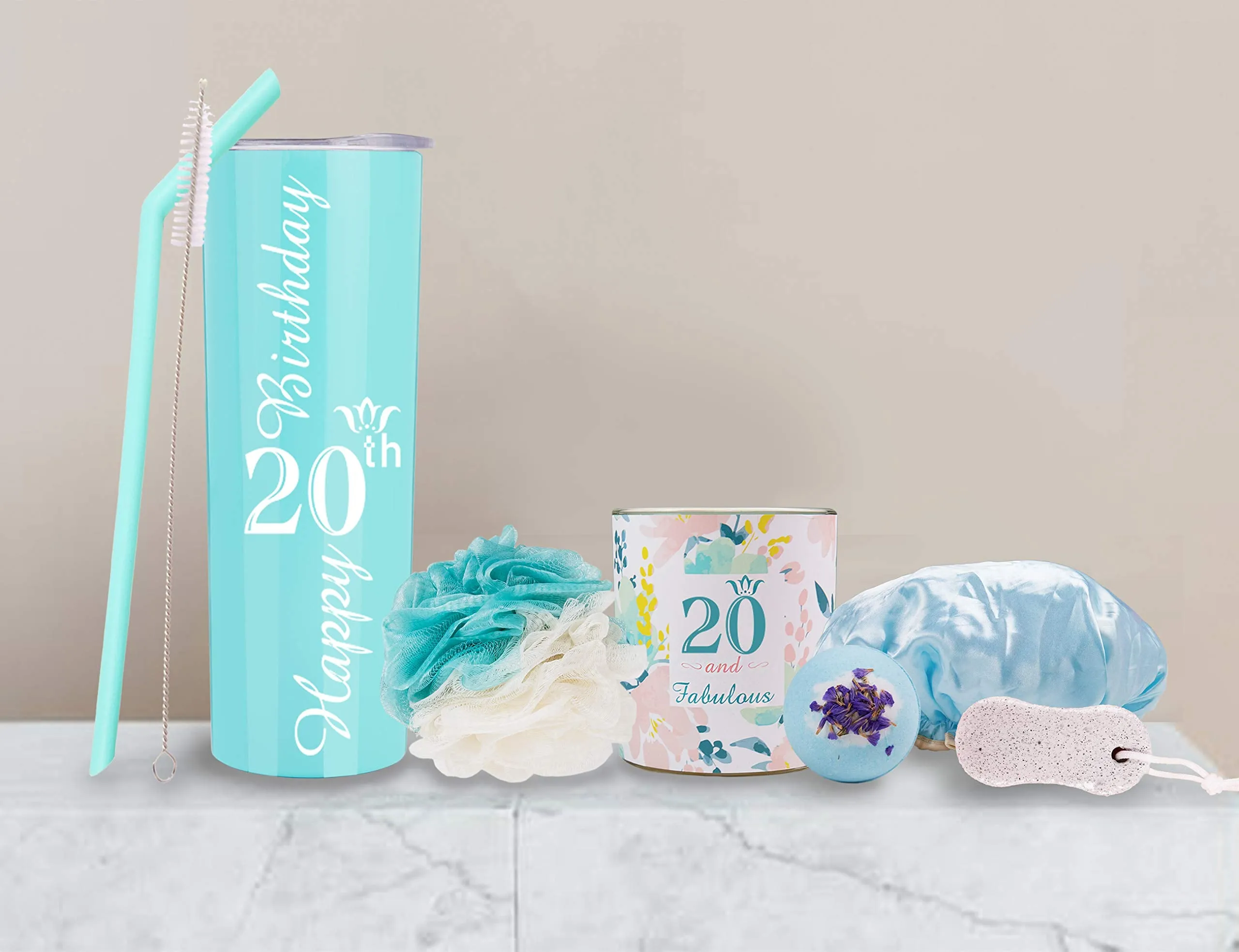 20th Birthday Gifts for Women, Happy 20th Birthday, 20th Birthday Tumbler, Gifts for 20th