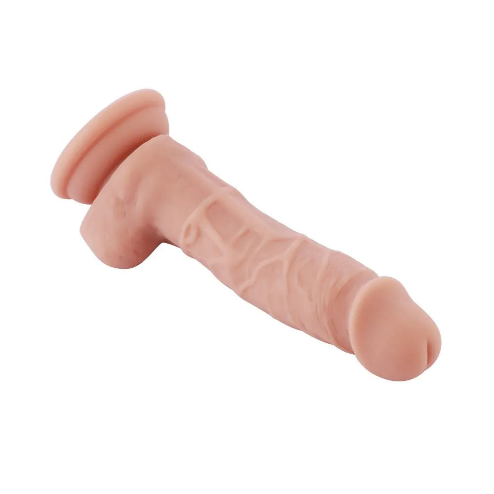 9.1" Real-Look Silicone Dildo Attachment for Hismith Sex Machines