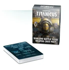 Adeptus Titanicus: Warlord Battle Titan Weapon Card Pack