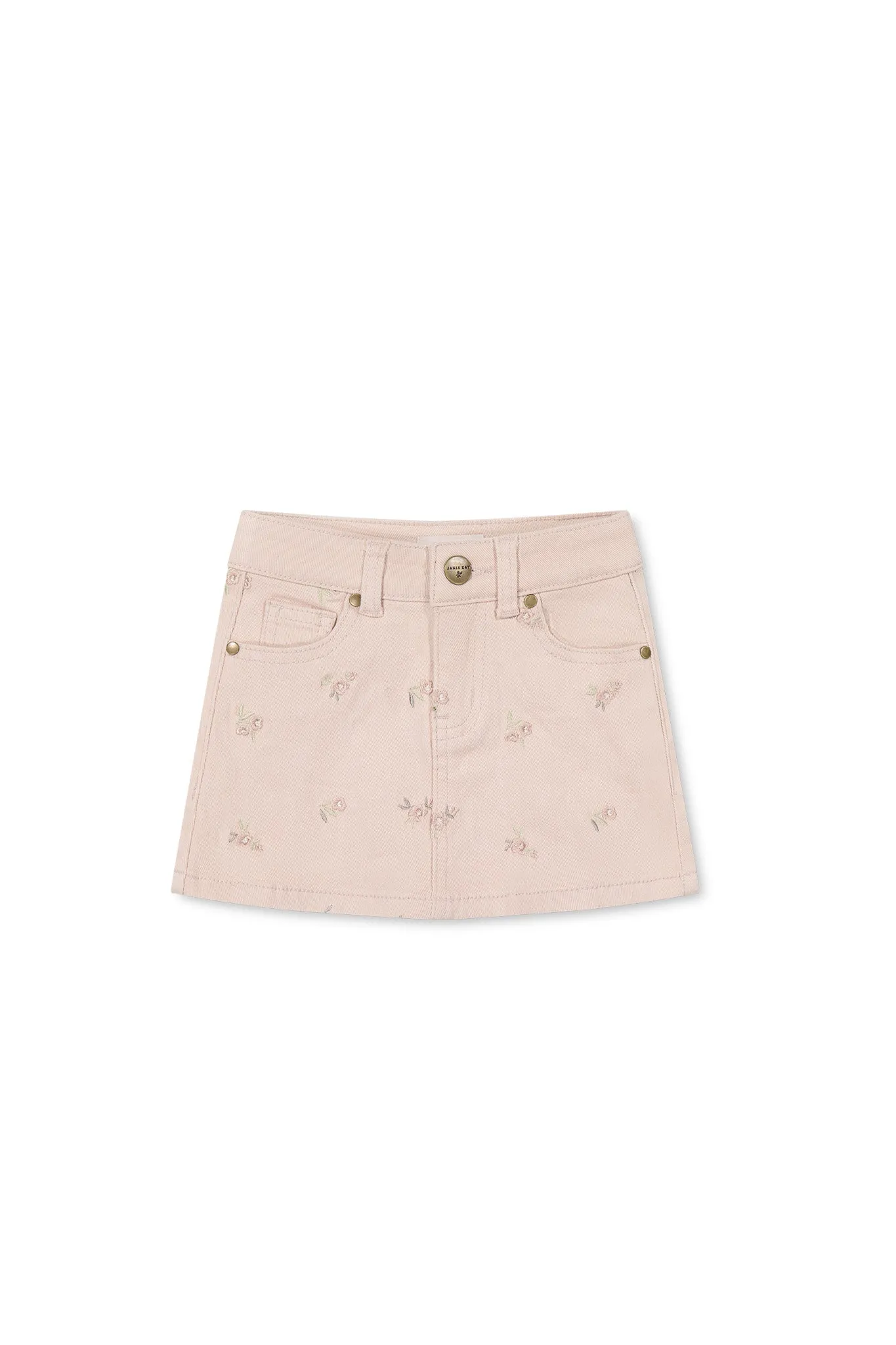 Alison Twill Skirt - Goldie Embroidery