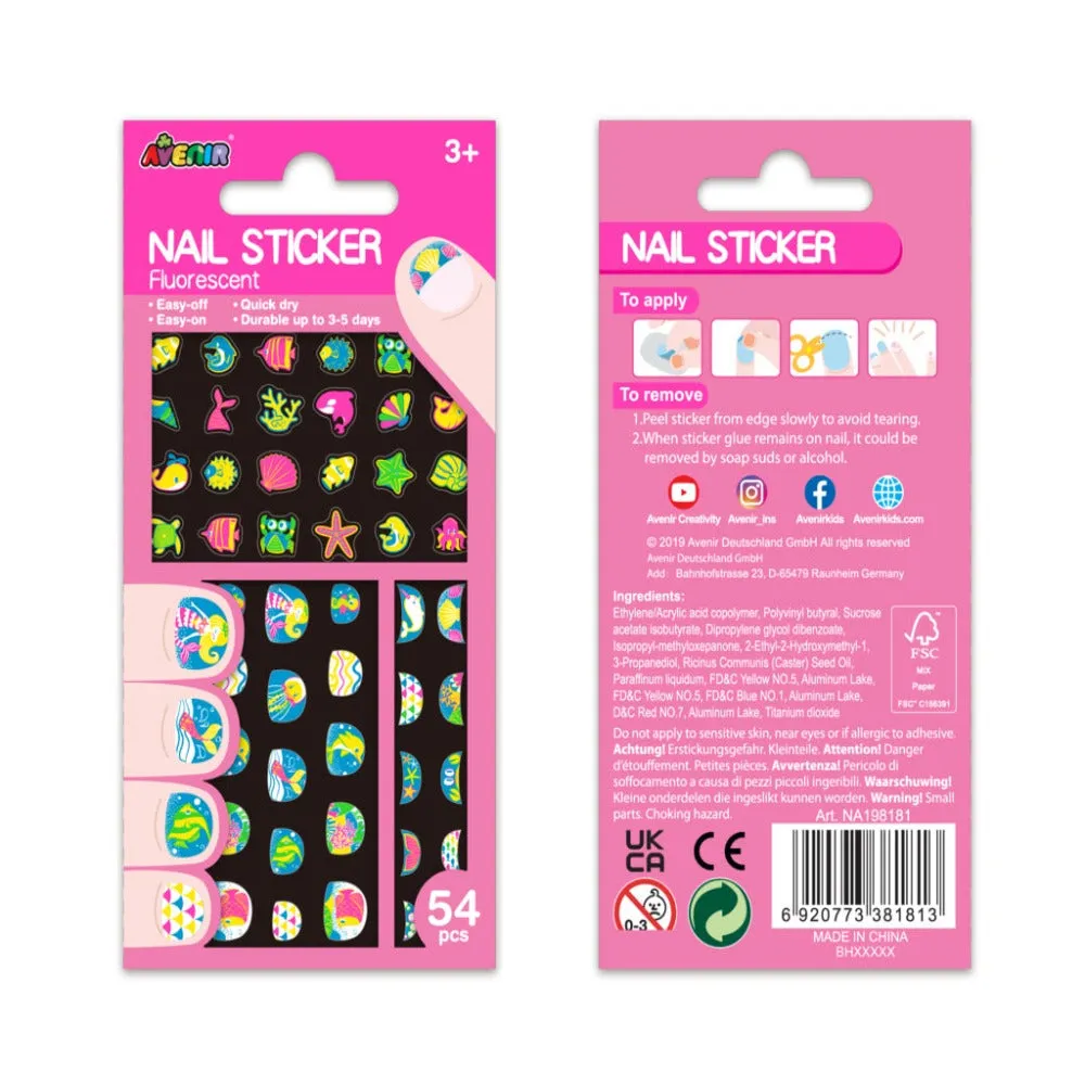 Avenir Small Nail Stickers