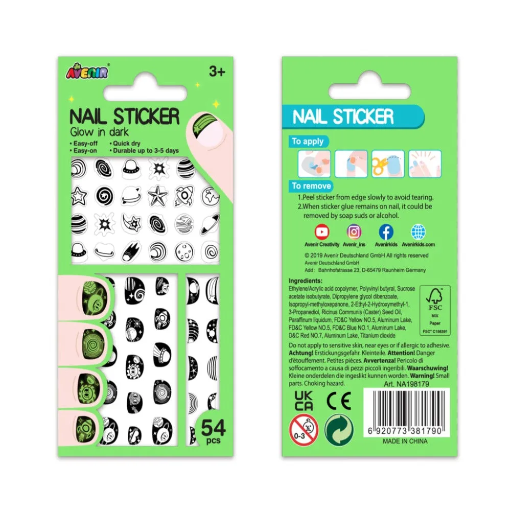 Avenir Small Nail Stickers