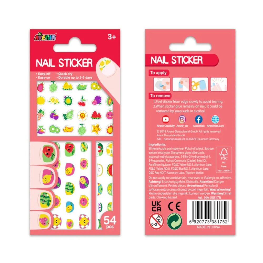 Avenir Small Nail Stickers