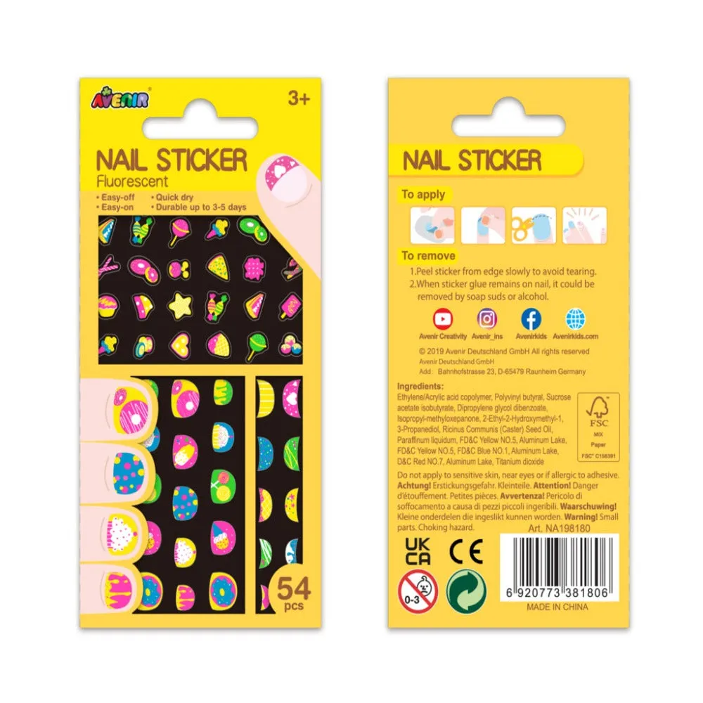 Avenir Small Nail Stickers