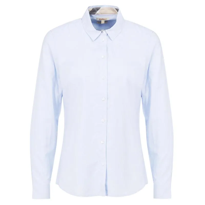 Barbour Derwent Ladies Shirt - Pale Blue/Indigo Tartan