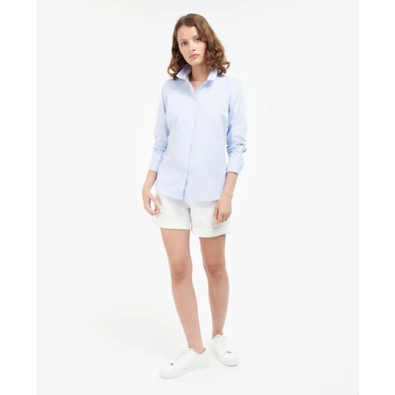 Barbour Derwent Ladies Shirt - Pale Blue/Indigo Tartan