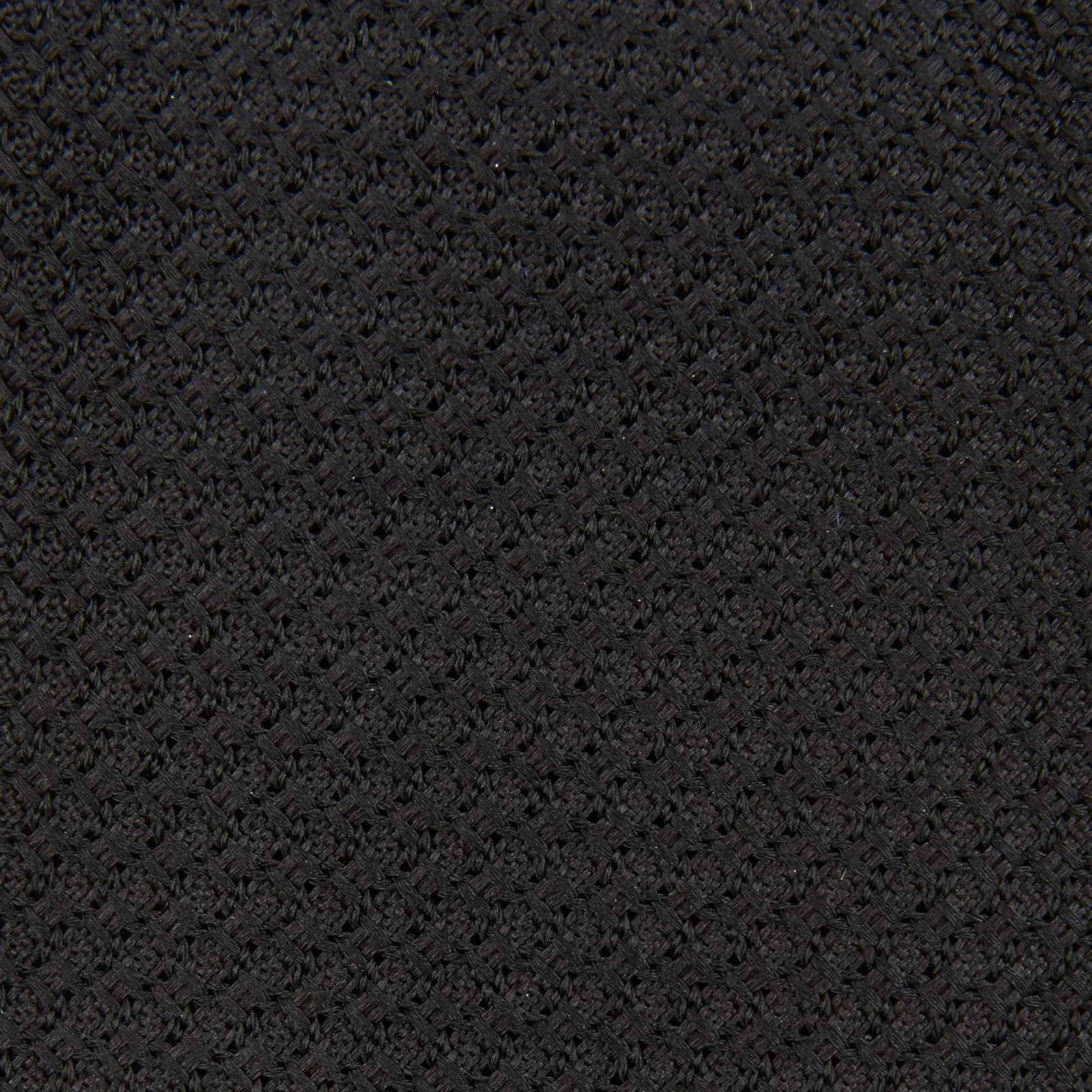 Black Grenadine Silk Tie