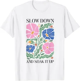 Boho Summer Flower Botanical Nature Lover Floral Wildflower T-Shirt
