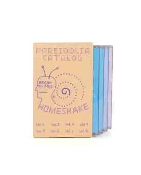 Brain Dead x Homeshake "Pareidolia Catalog" Cassette Box Set - Peach