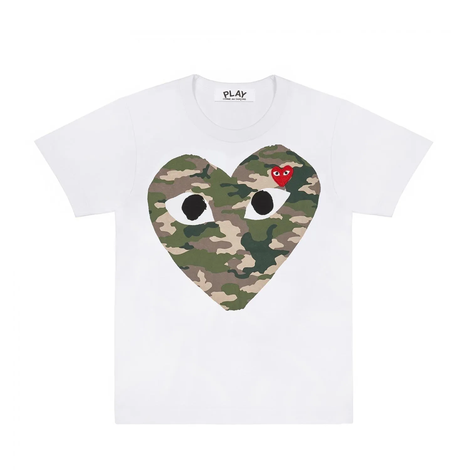 CAMO BIG HEART T-SHIRT