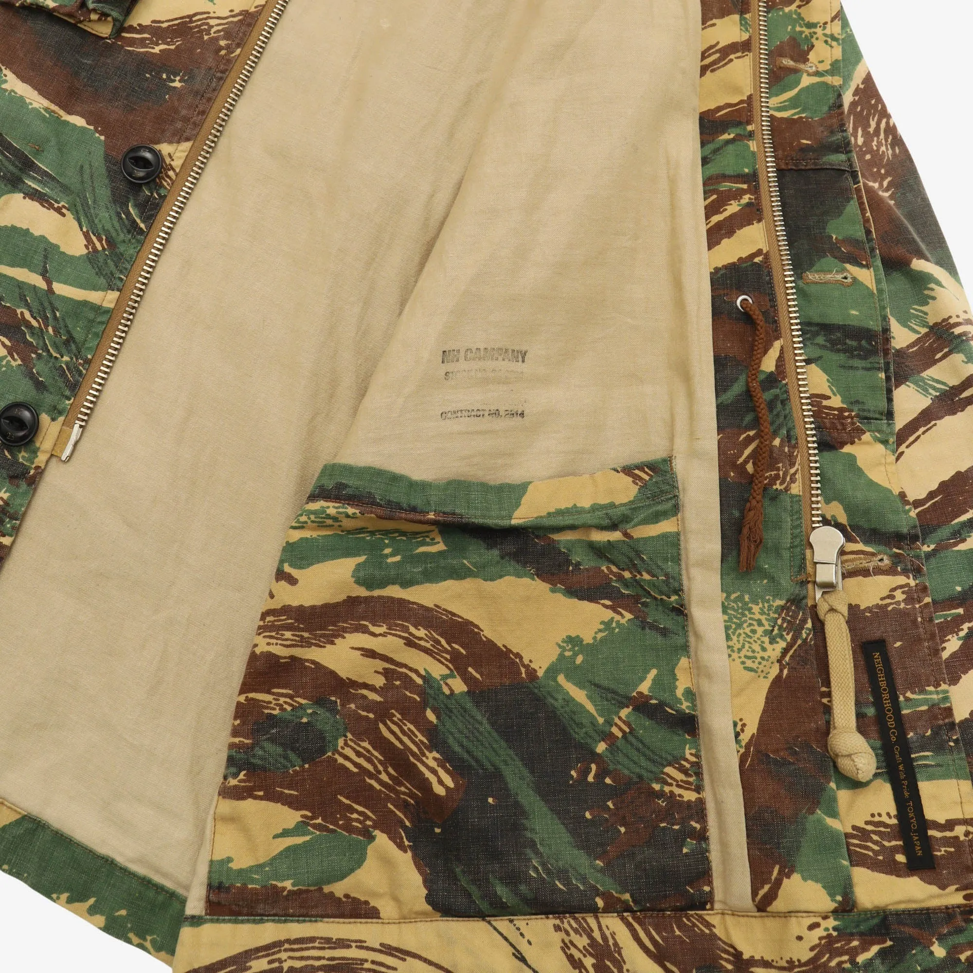 Camouflage Hooded Jacket