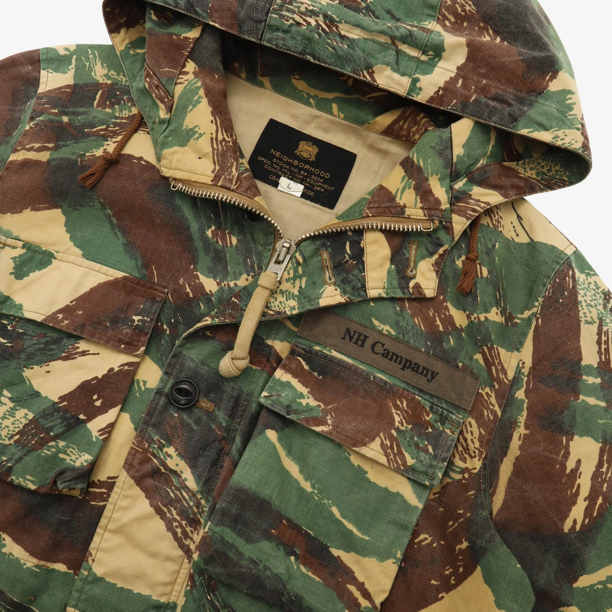 Camouflage Hooded Jacket