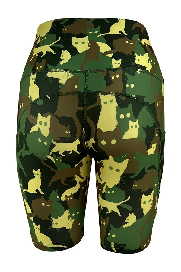 Catoflage Shorts   Pockets