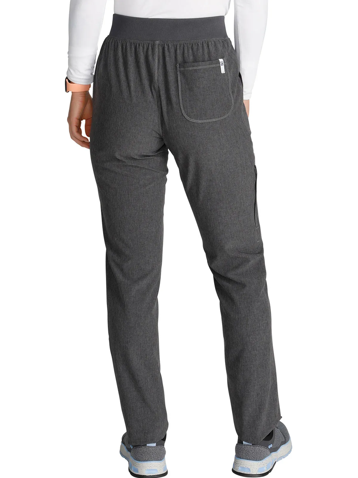 Cherokee - Women's Mid Rise Tapered Leg Cargo Scrub Pant