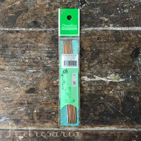 ChiaoGoo Bamboo double pointed needles (DPN)