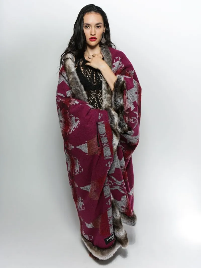 Chinchilla Italy Faux Fur Throw