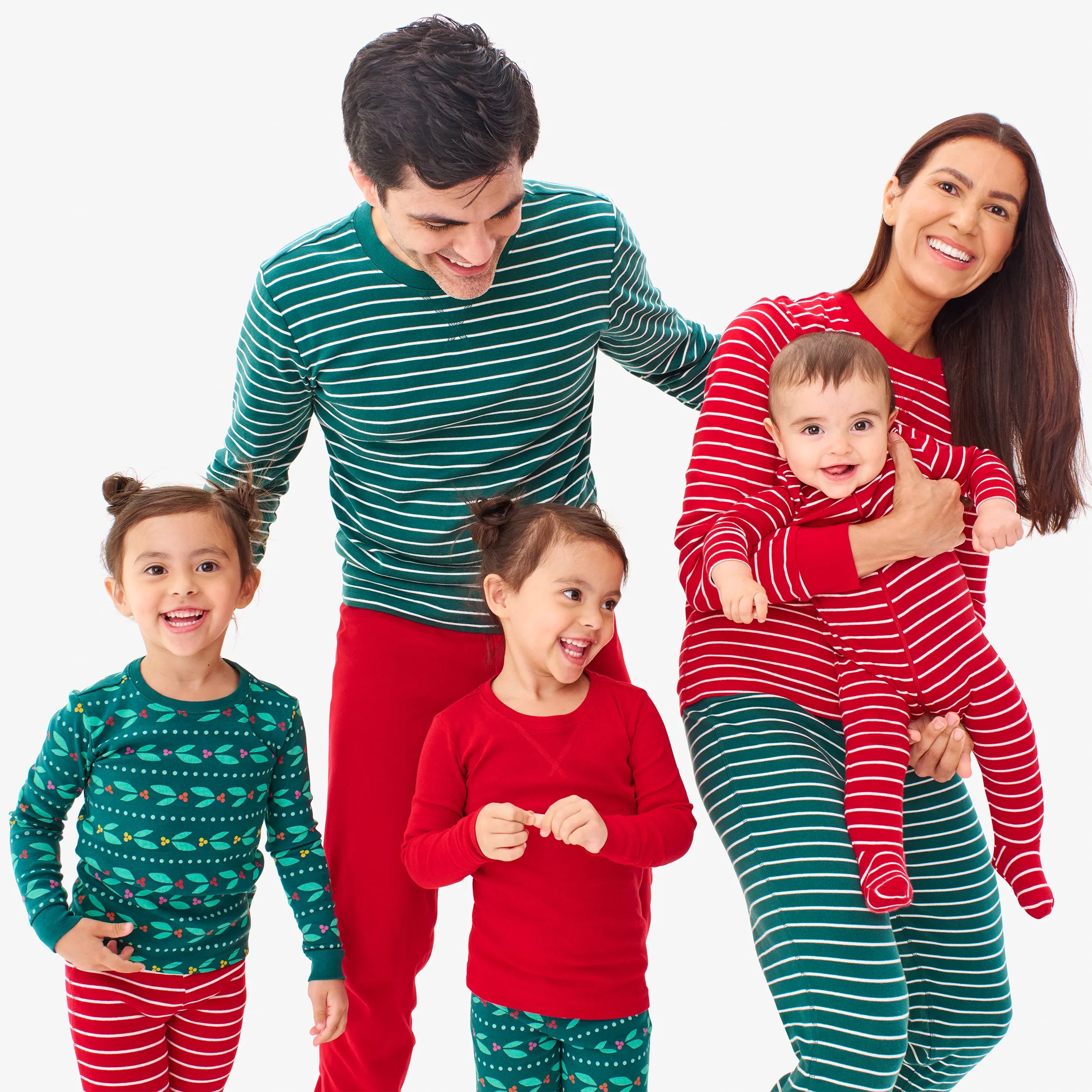 Clearance baby organic zip footie in stripe