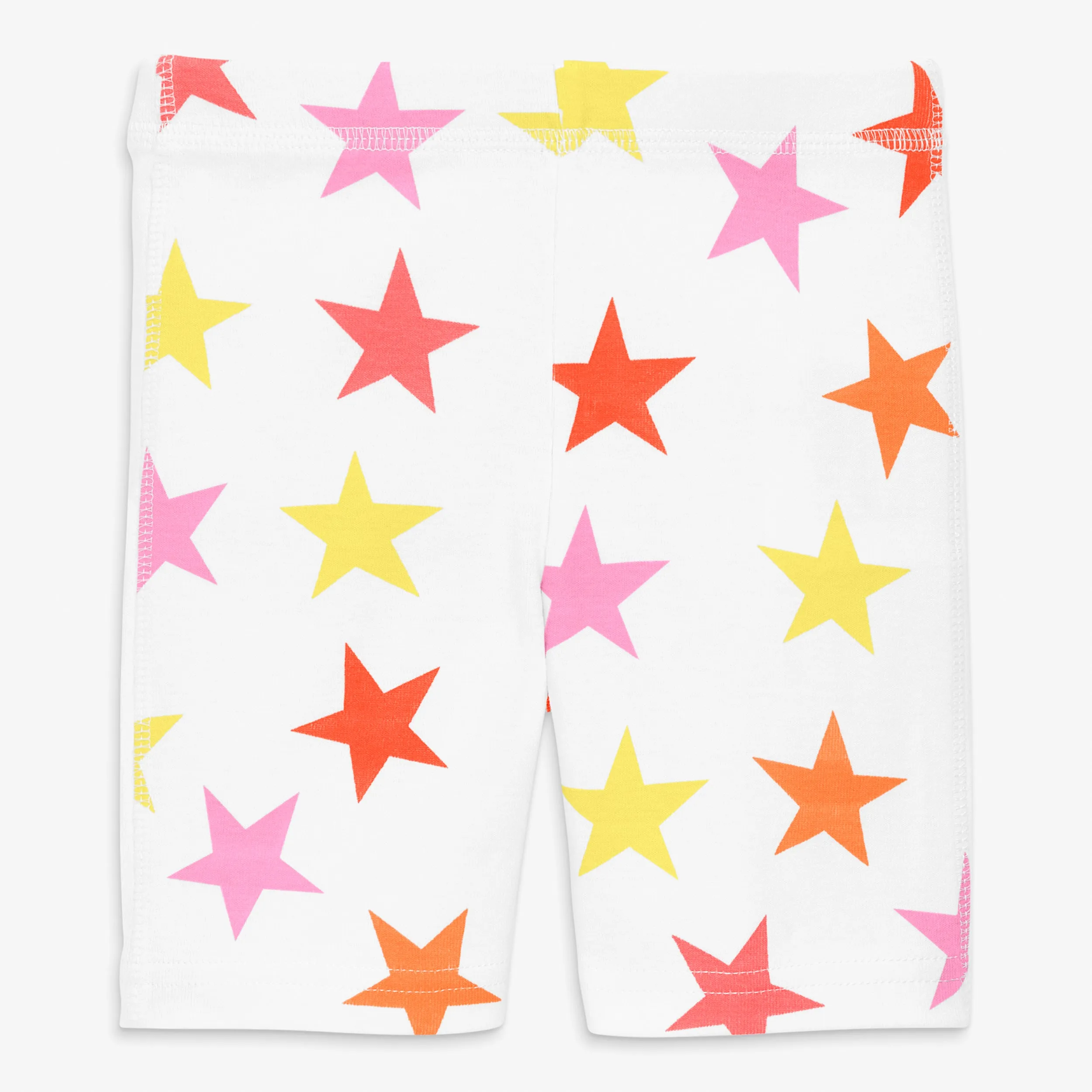 Clearance kids organic pj short in cutout star