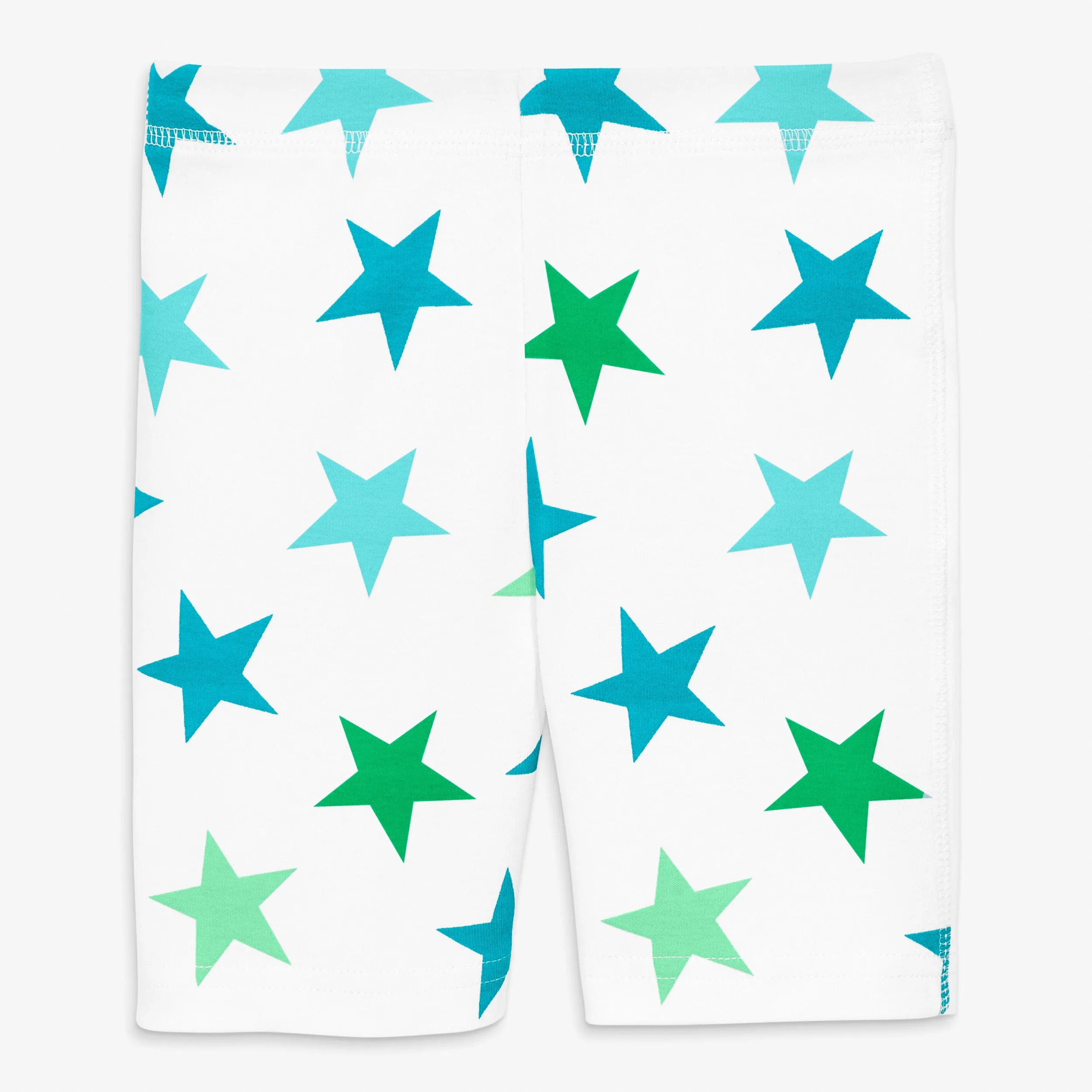 Clearance kids organic pj short in cutout star