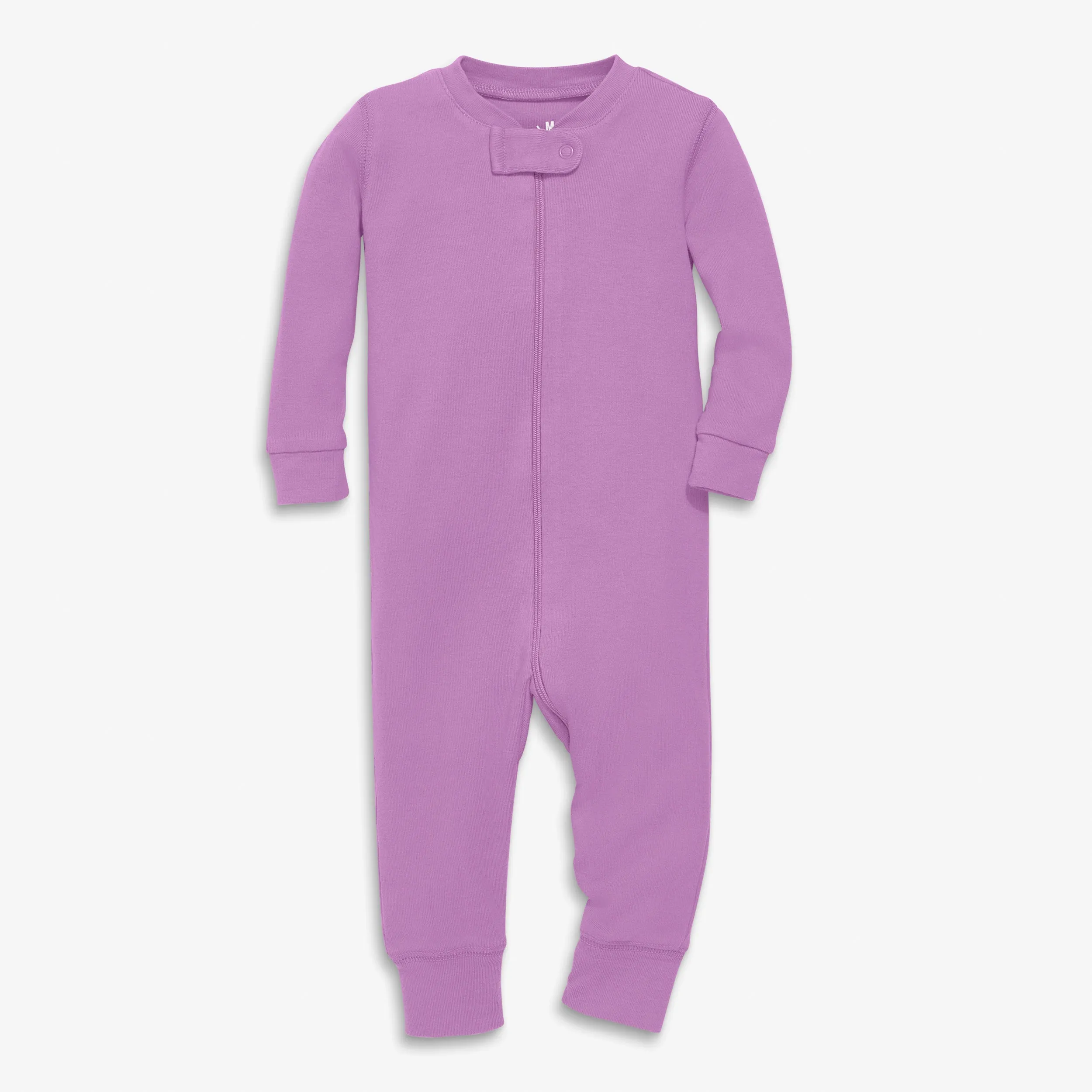 Clearance organic zip romper in seasonal colors