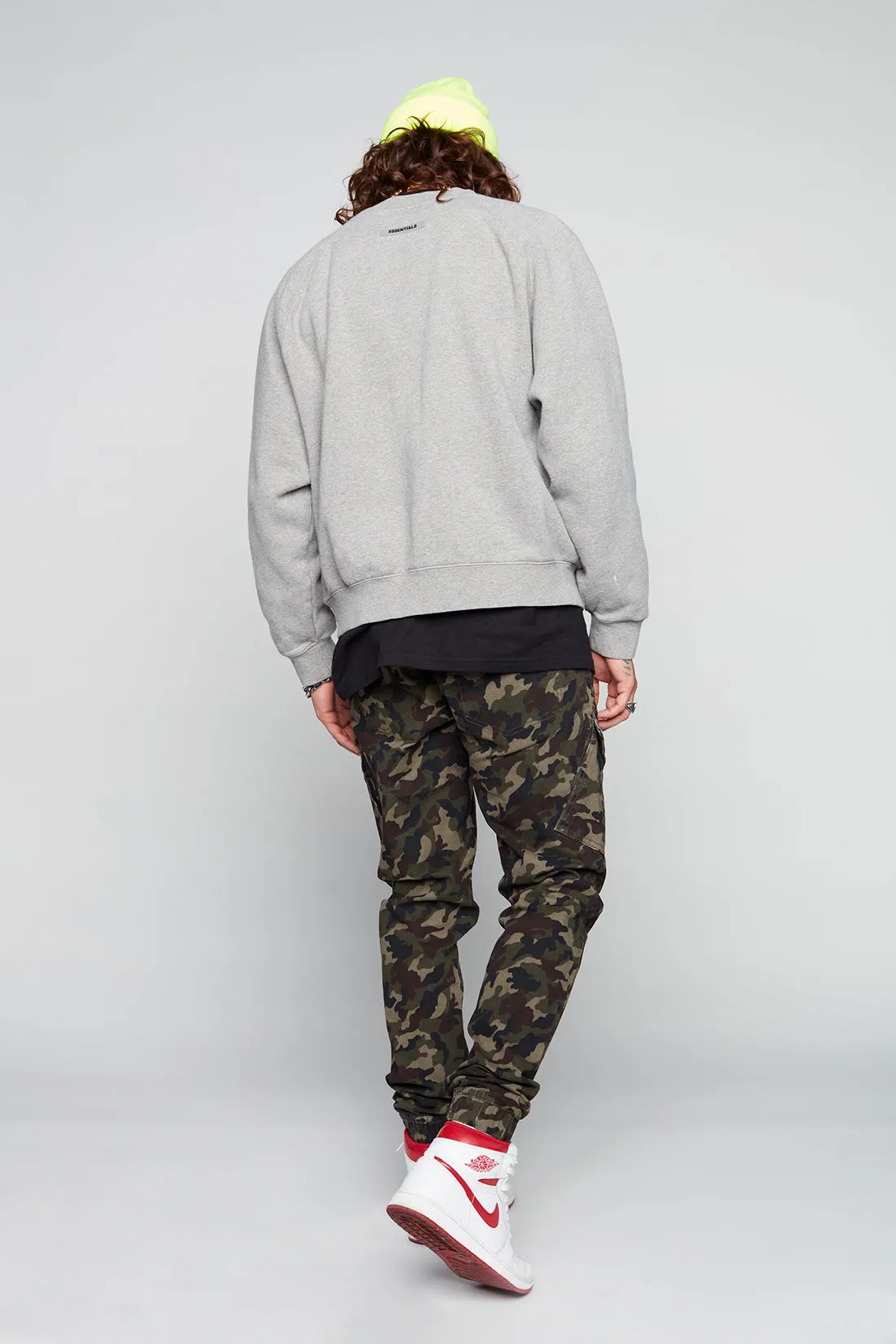 Cohen Camo Cargo Jogger Pants with 5 Pockets
