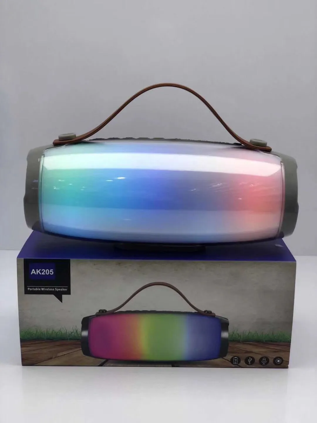 Colorful Lights reless Bluetooth Speaker