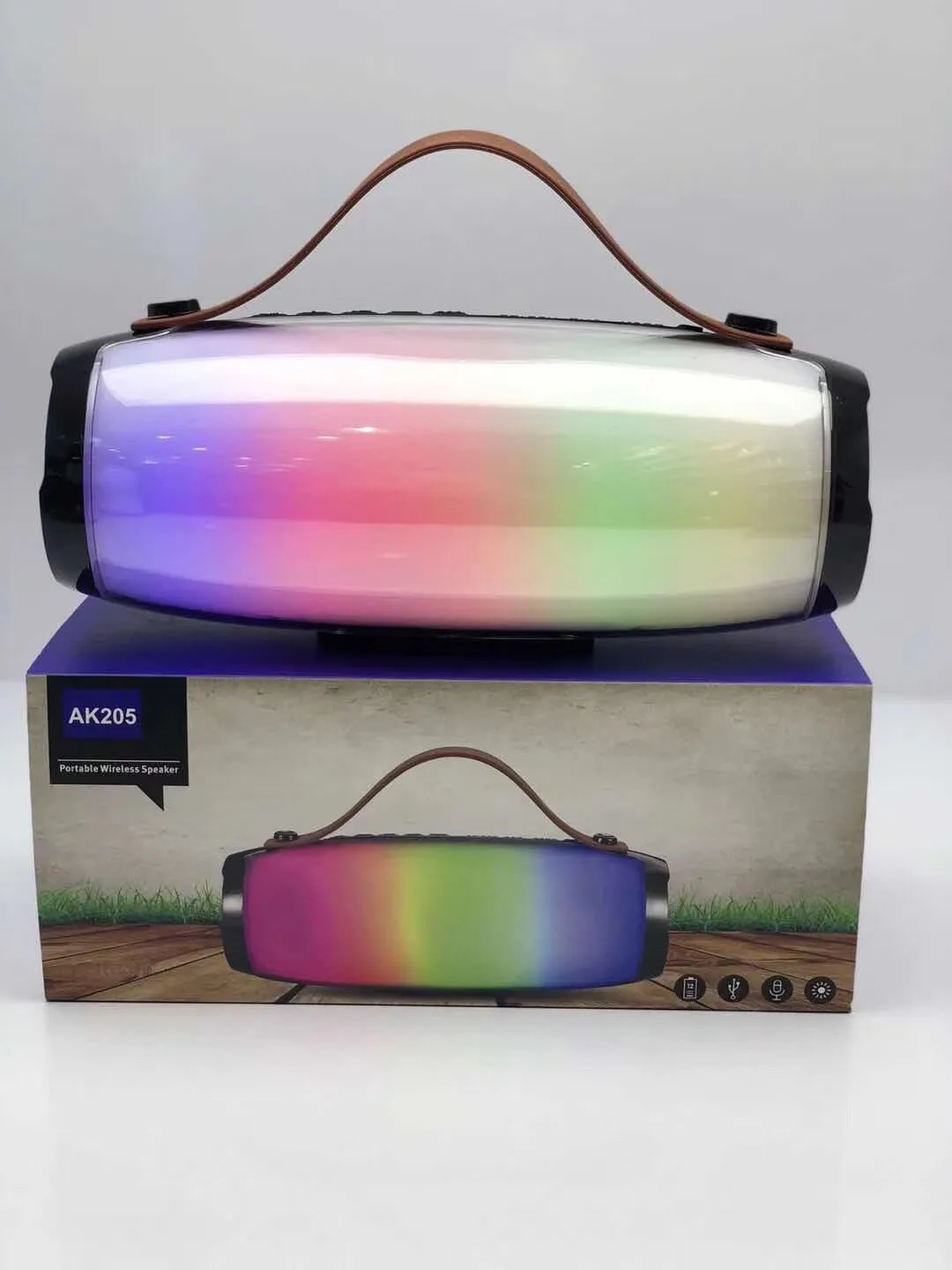 Colorful Lights reless Bluetooth Speaker