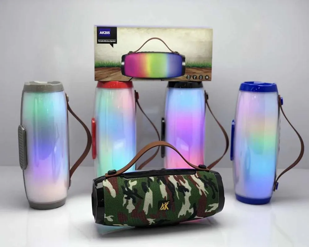 Colorful Lights reless Bluetooth Speaker