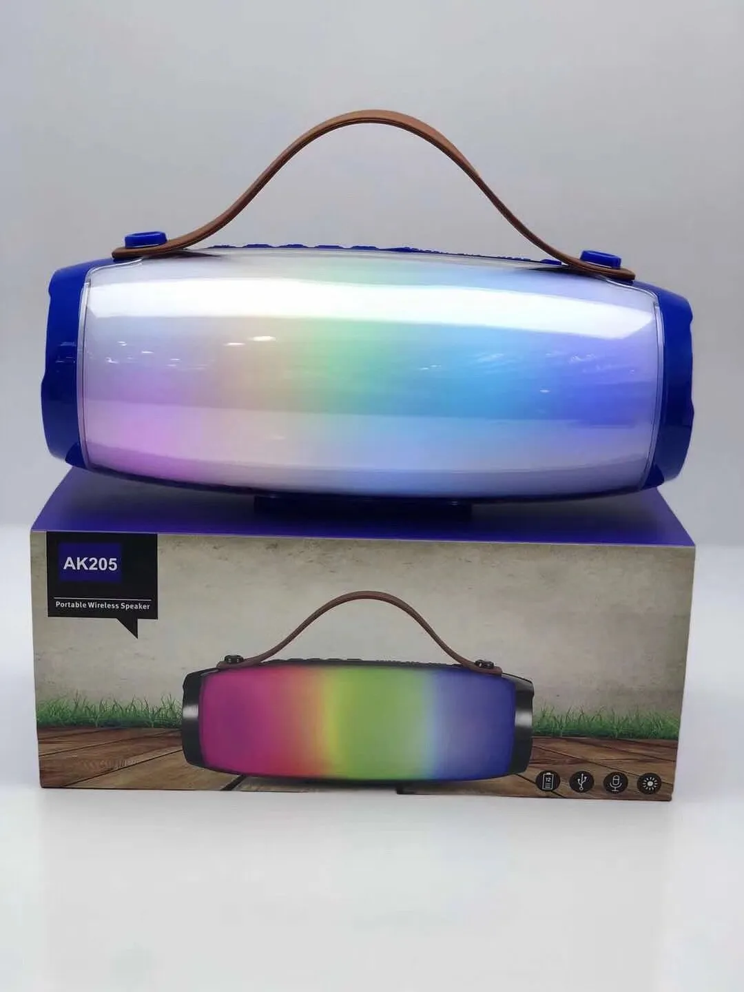 Colorful Lights reless Bluetooth Speaker