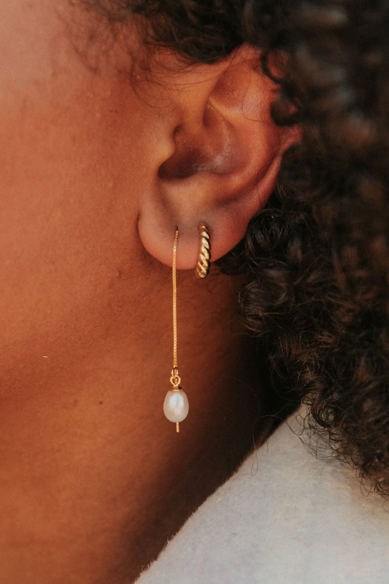 Crystal Cove Pearl Threaders
