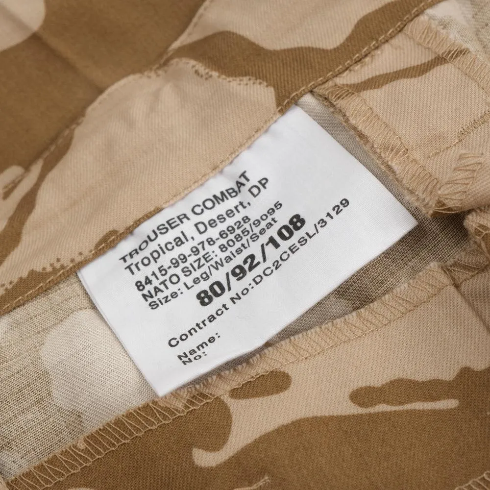 DESERT BRITISH ARMY PANTS