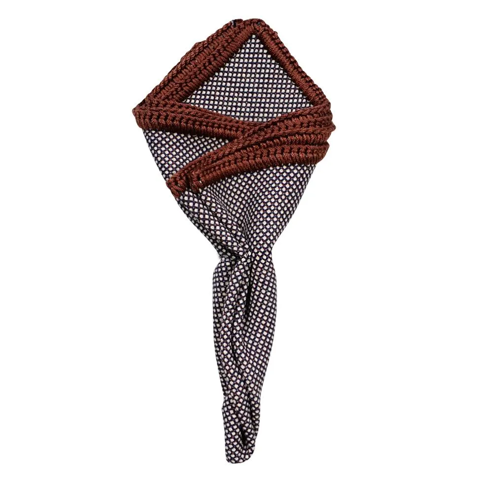 Ebony Netto with Brown Signature Border