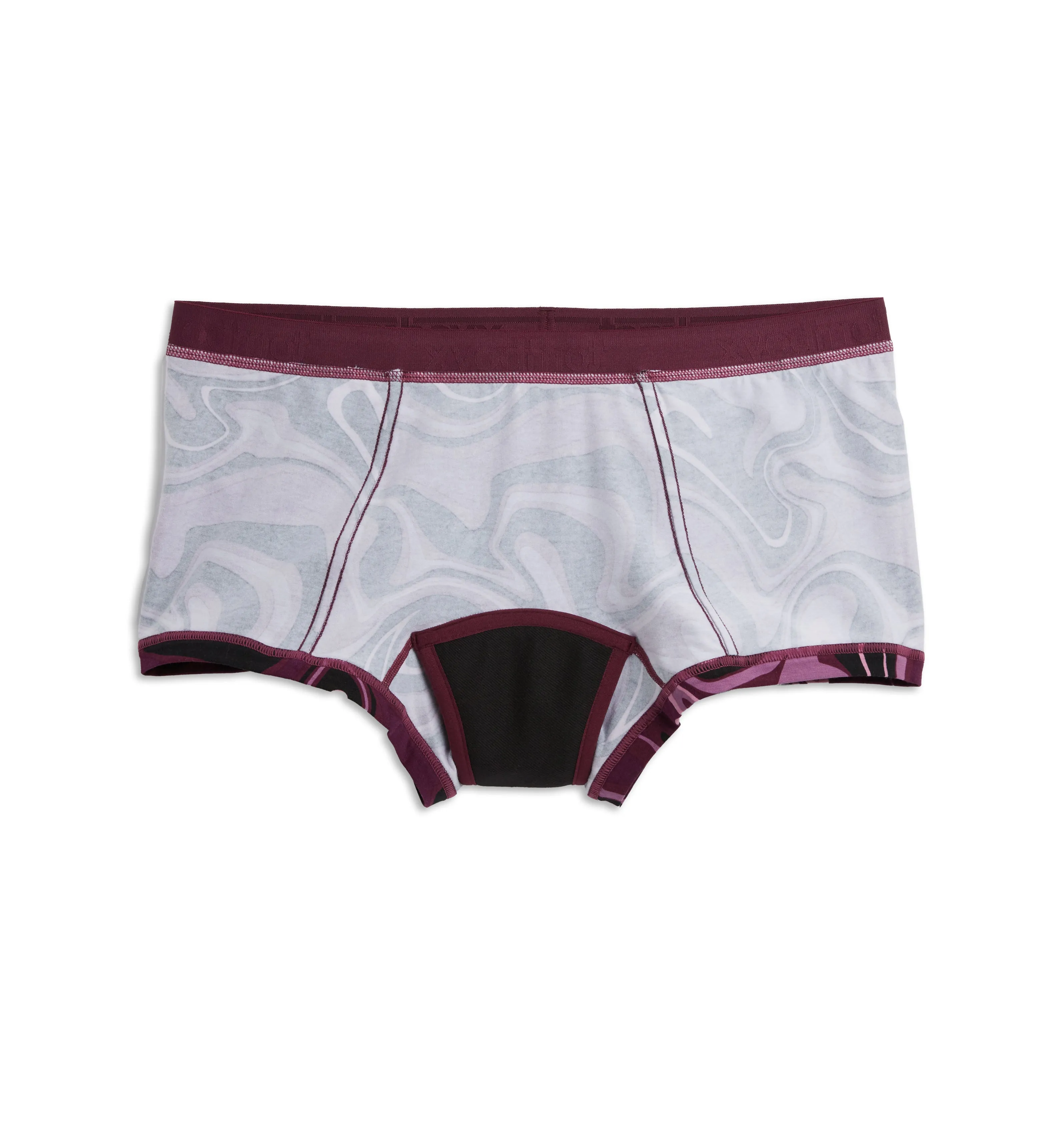 First Line Period Boy Shorts - Go With The Flow