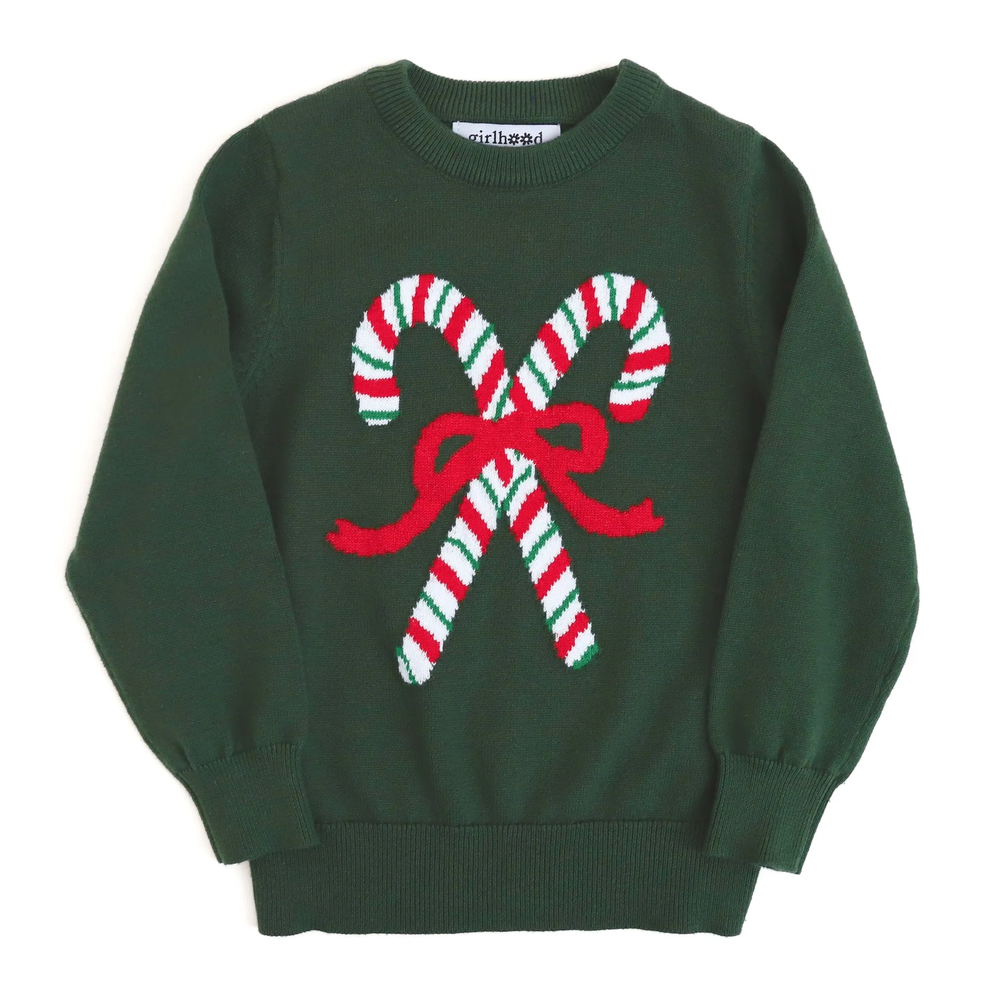 Forest Candy Cane Sweater