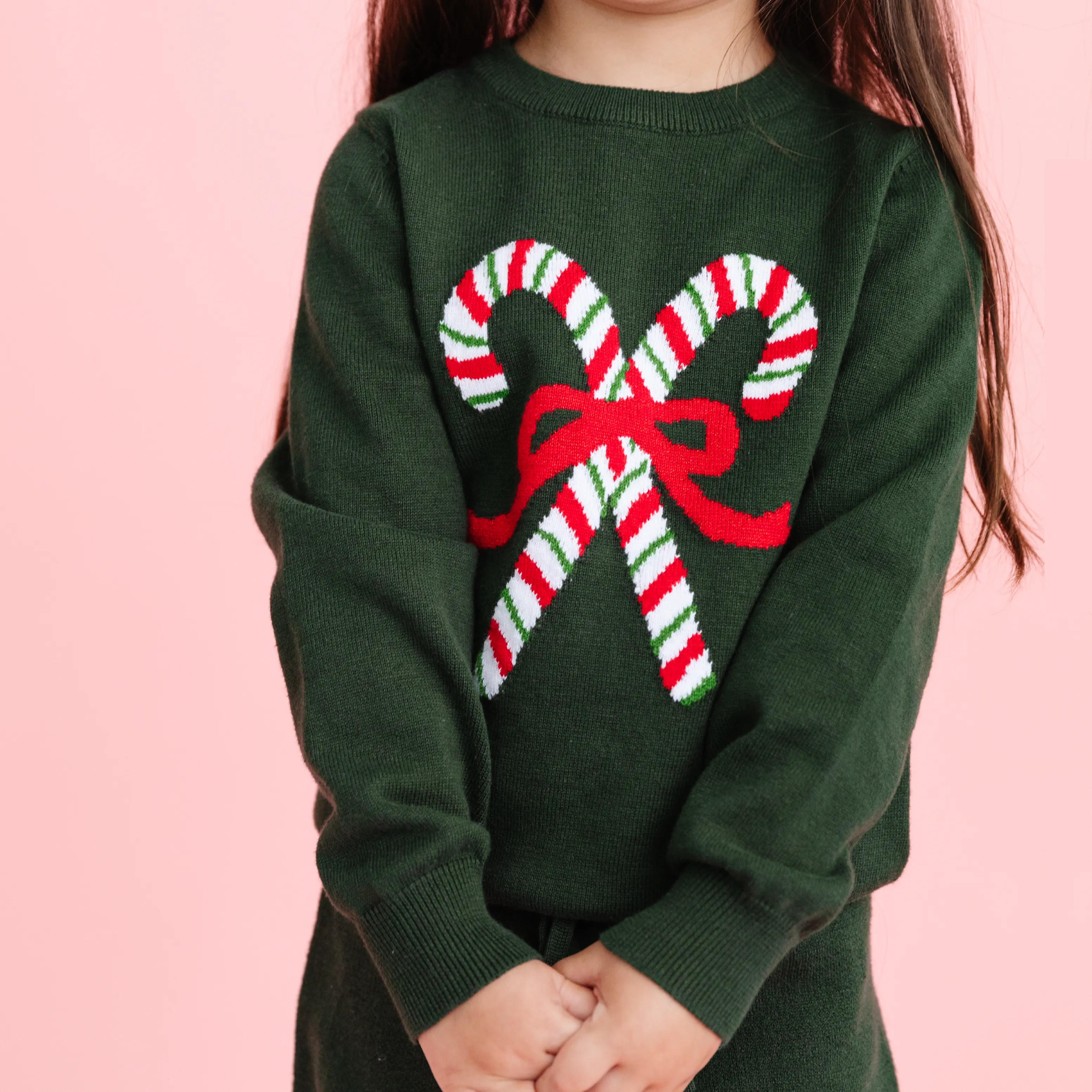 Forest Candy Cane Sweater