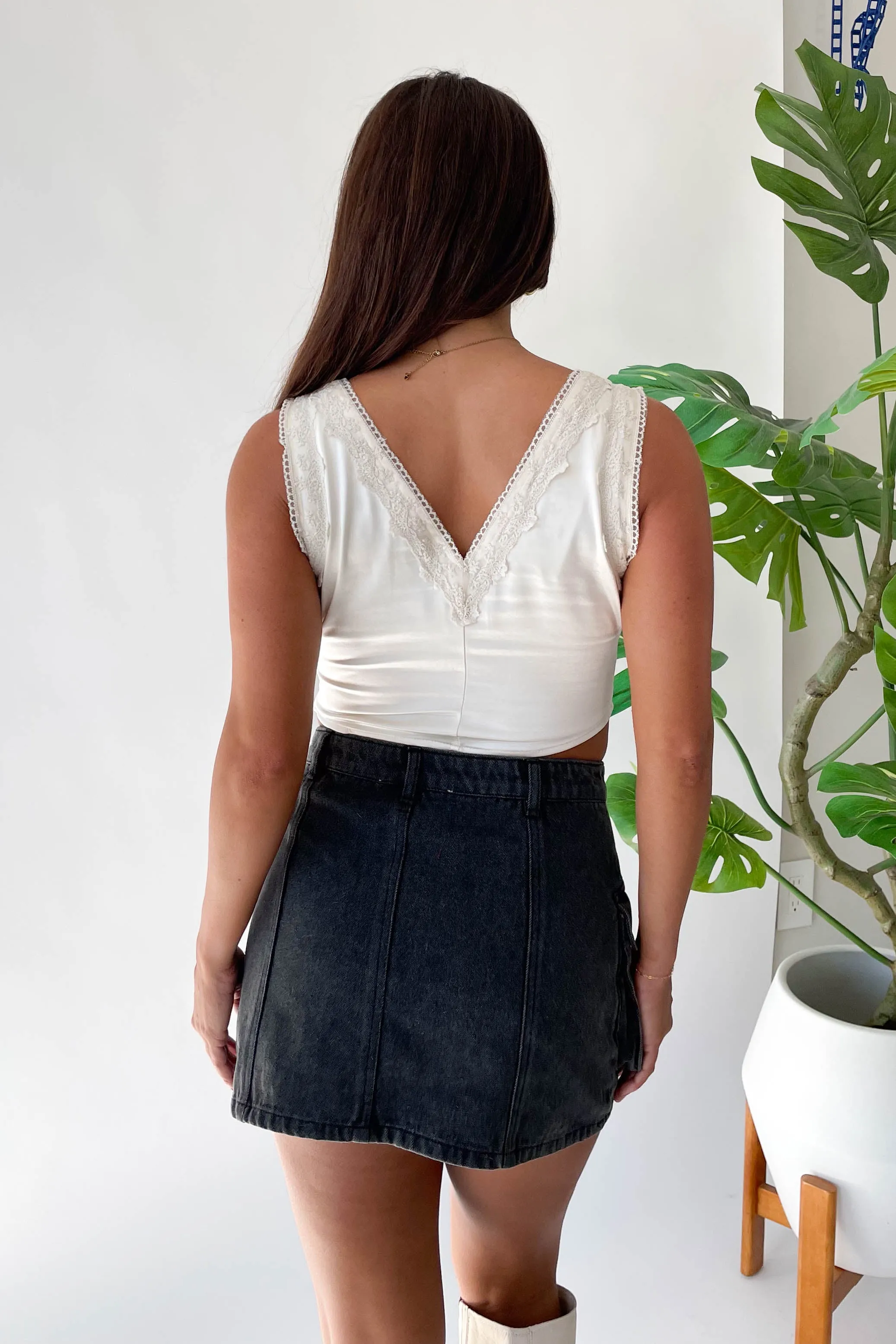 Gabrielle Top in Cream