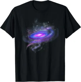 Galaxy Planets Outer Space Universe Stars Stargazing T-Shirt