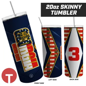 Georgia United Elite - 20oz Skinny Tumbler