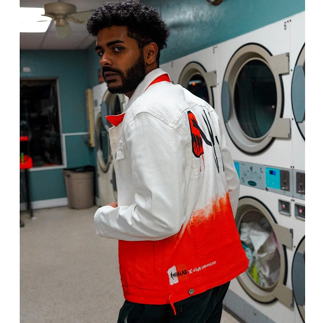 'GO SUNS' DENIM JACKET - MEN