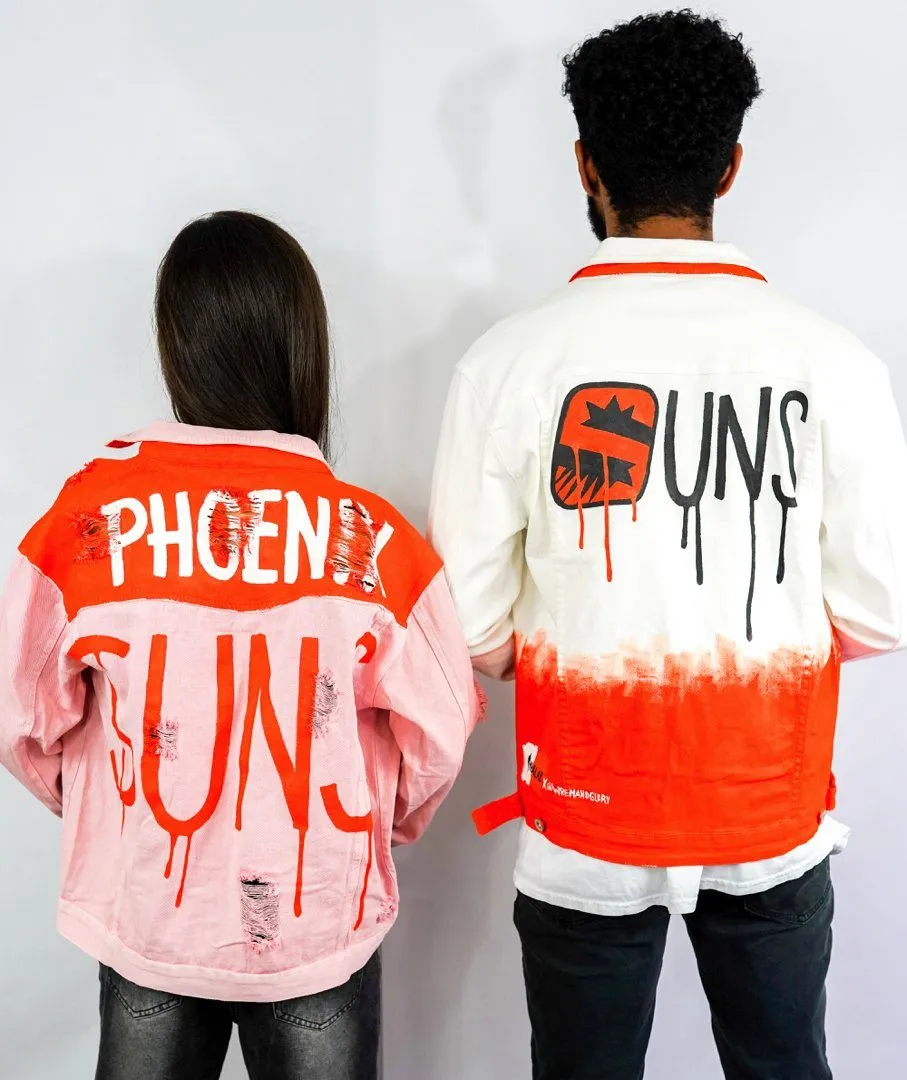 'GO SUNS' DENIM JACKET - MEN