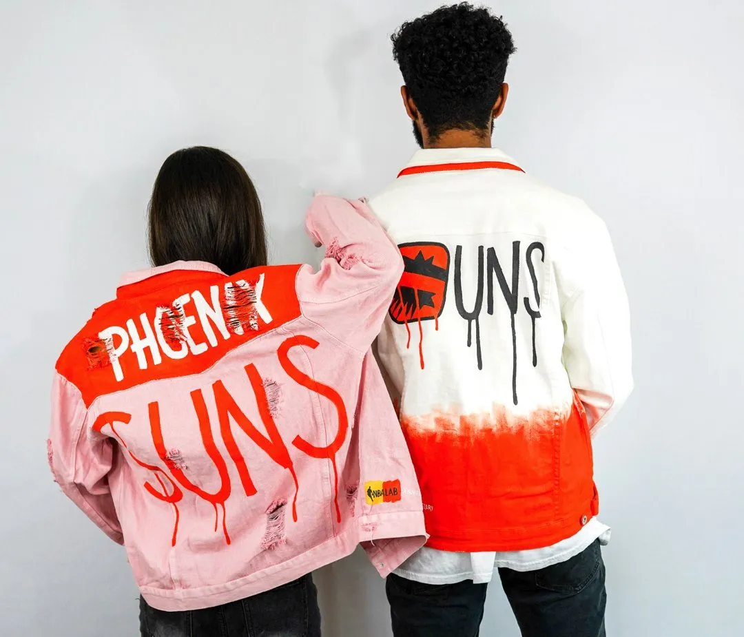 'GO SUNS' DENIM JACKET - MEN